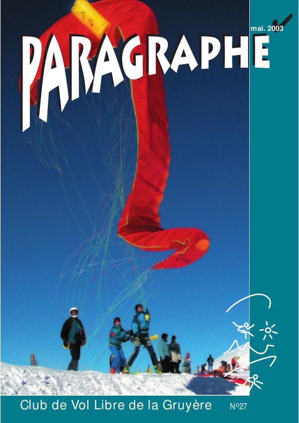 Couverture du Paragraphe, mai 2003