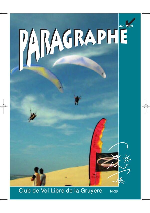 Couverture du Paragraphe, décembre 2003