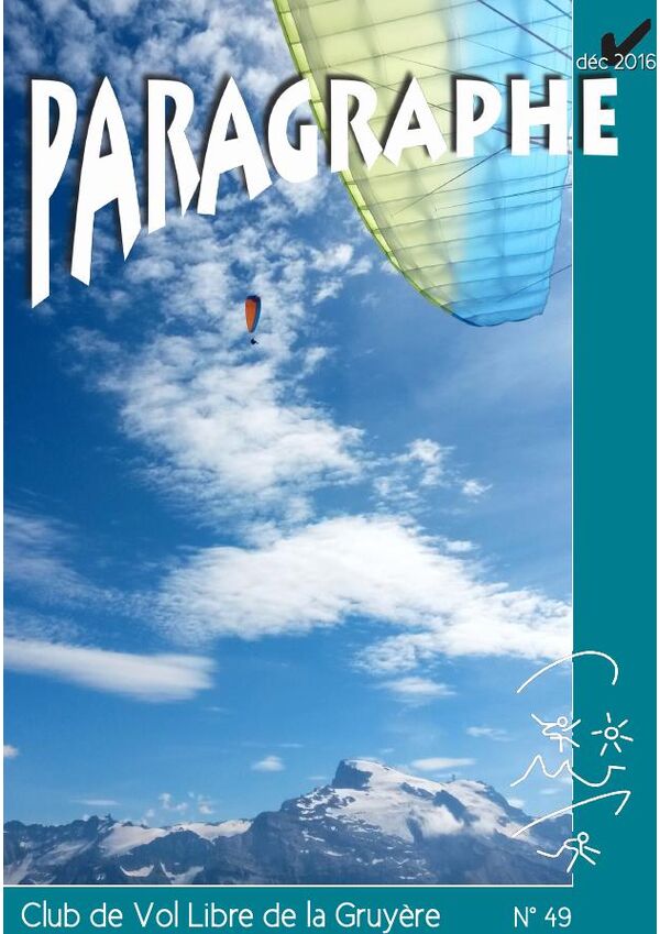 Couverture du Paragraphe, décembre 2016
